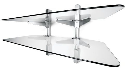 Vantage Point AXWG02S 2-Shelf Audio/Video Wall Shelves – Silver Review