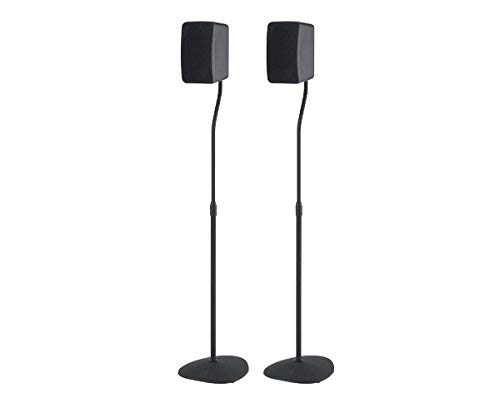 Sanus Systems HTSATB Adjustable Speaker Stand - Black