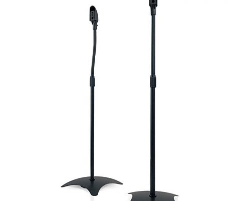 9HORN Pair Metal Speaker Stands Height Adjustable (Black, 1 Pair) Review