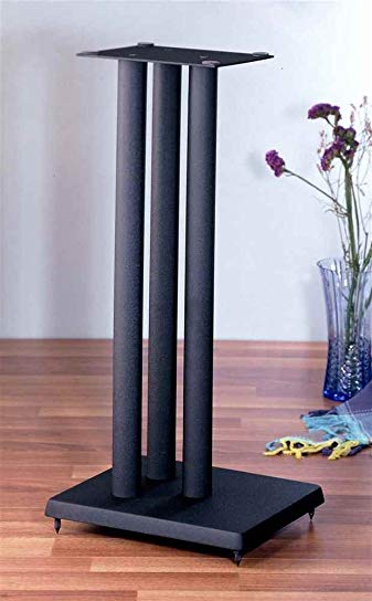 RF series Heavy Duty Speaker Stand in Black - Set of 2 (29 in. H (28 lbs. pair))