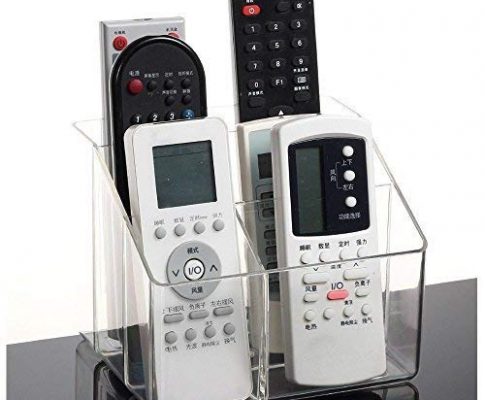 Ivosmart Clear Acrylic TV Remote Control Storage Holder Organizer Caddy Review