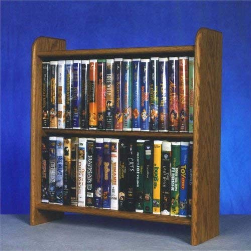 Solid Oak Cabinet for DVD's, VHS tapes, books and more