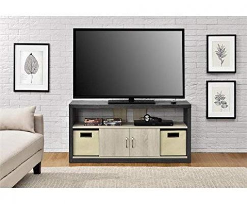 Altra Winlen 55 inch TV Stand with 2 Fabric Bins Review