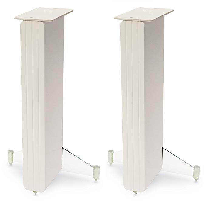 Q Acoustic Concept 20 Gloss White Speaker Stand Pair