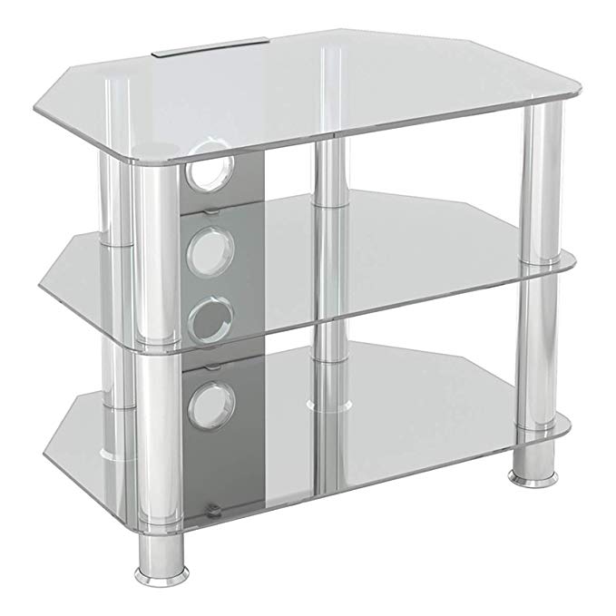 AVF SDC600CMCC-A Classic - Corner Glass TV Stand (up to 32