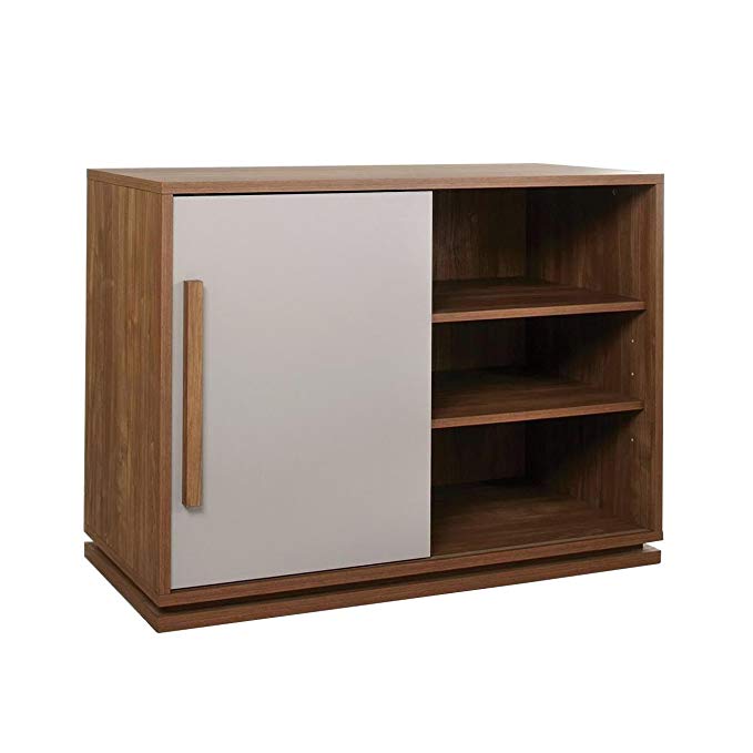 oldzon Furniture Soft Modern High Boy 40 inch TV Stand, Walnut Finish Ebook