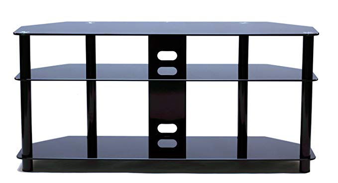 TransDeco LCD/LED TV Stand with Casters for 30-60 inch Flat Panel LCD Television