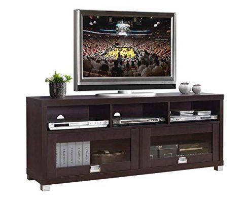 Techni Mobili Durbin TV Cabinet for TVs up to 55″, Espresso Review