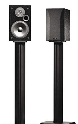 SANUS BF31-B1 31″ Speaker Stands for Bookshelf Speakers up to 20 lbs – Black – Set of 2 Review