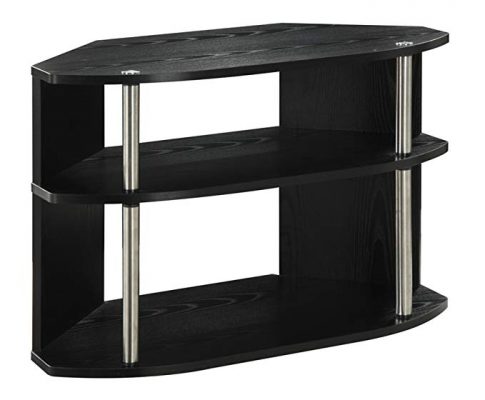 Convenience Concepts Designs2Go Swivel TV Stand, Black Review