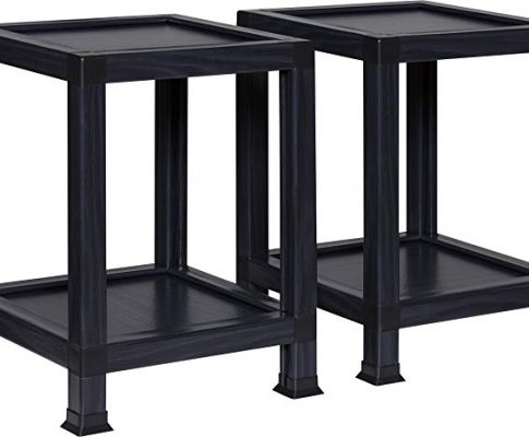 OneSpace 100% Recycled Paper End Tables, Black (Set of 2) Review