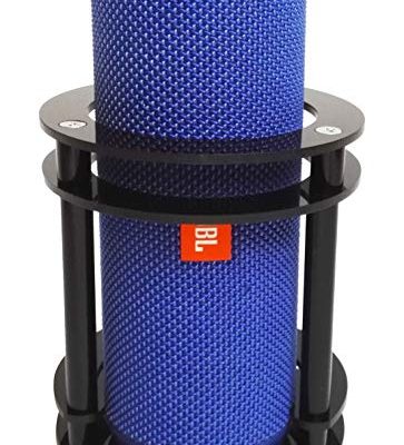 FitSand(TM Speaker Stand Holder Guard Station for JBL Flip 4/3 / 2/1 Splashproof Portable Bluetooth Speaker – Black Review