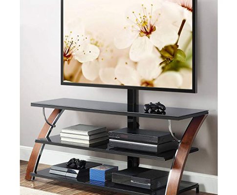 Whalen Brown Cherry 3-in-1 Flat Panel TV Stand for TVs up to 65 Review