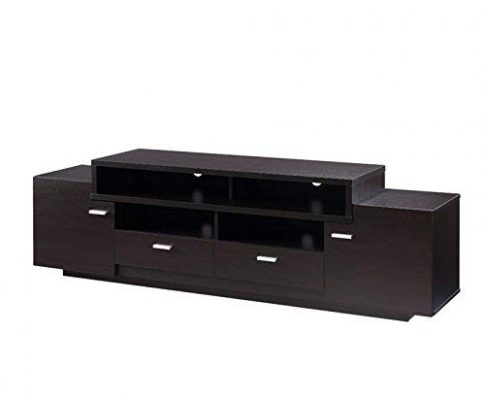 Furniture of America Braswell 72″ TV Stand in Cappuccino Review