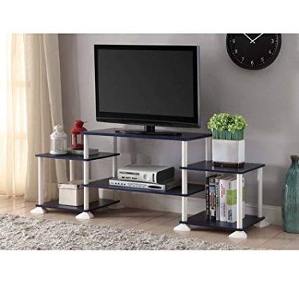 Mainstays No Tools 3-Cube Storage Entertainment Center for TVs up to 40″ (Navy) Review