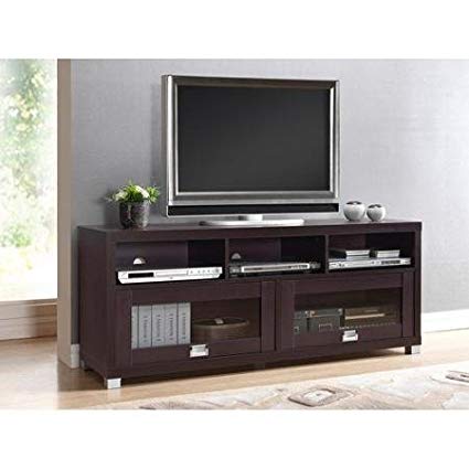 Durbin Espresso Tv Stand, for Tvs up to 65