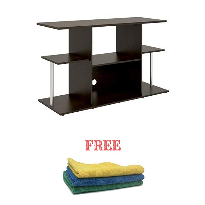Mainstays.. Unique Entertainment TV Stand Cabinet Console for Flat Screen TVs up to 42