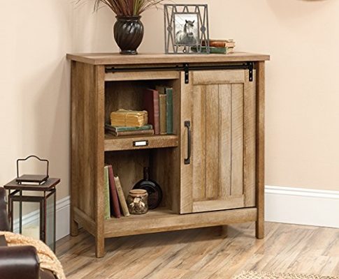 Sauder Adept Storage Cabinet in Craftsman Oak Review