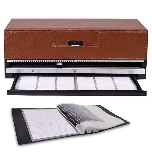 Discgear Selector 120 Disc Faux Leather Disc Organizer - Brown (SP3910-02)