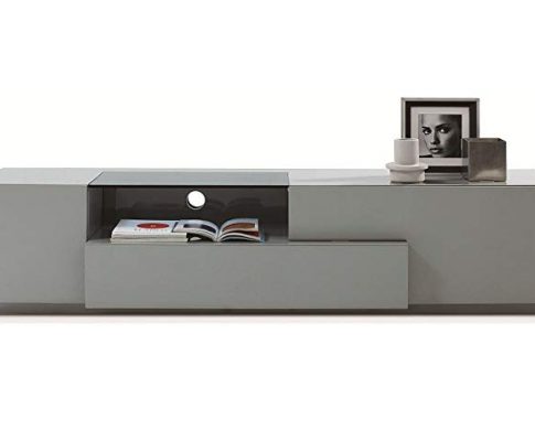 Grey Lacquer Modern TV015 TV Stand Review