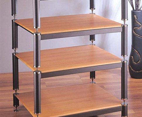 BL Series Stackable Audio Video Rack (Gold w Black Shelf) Review