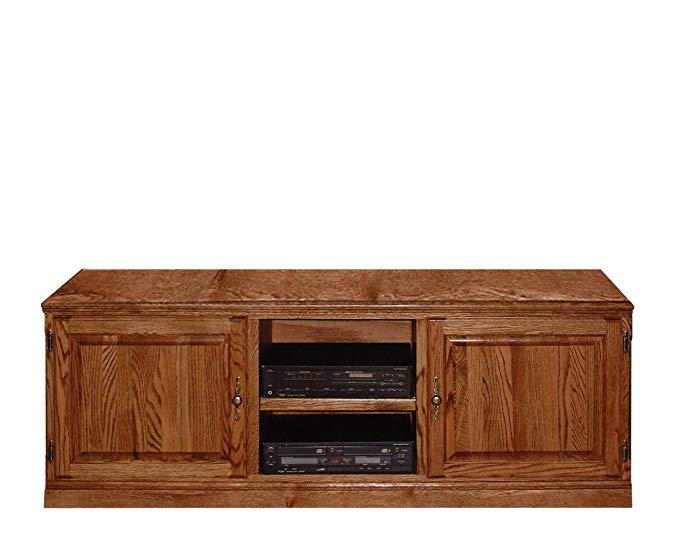 Forest Designs 67w Traditional TV Stand: 67W x 24H x 21D 67w Whitewash Oak