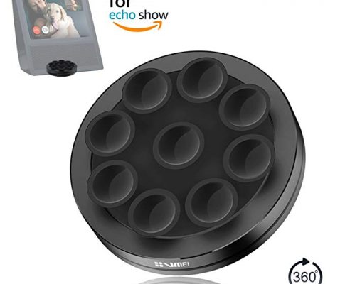 Echo Show Stand Echo Spot Adjustable Stand-360 Rotating Station Metal Adjustable Desktop Rotatable Base For Echo Show And Echo Spot-Designed By VMEI Review
