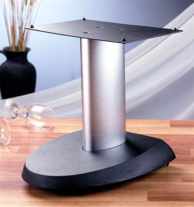 VTI VSPC - VSPC Series Center Speaker Stand - Black Base/Black Pole