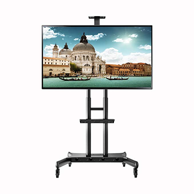 NORTHBAYOU CA70 Multi-Functional Mobile TV Cart for 50