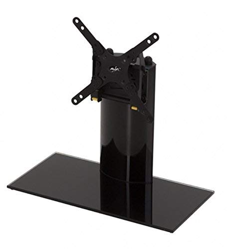 AVF B200BB-A Universal Table Top TV Stand / TV Base - Fixed Position - Fits Most TVs Up to 32-Inches - Black