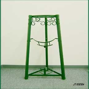 35″ 3 Step All Metal Stand- Green Review