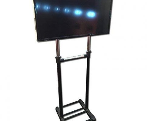 Flat Panel Tv LCD Adjustable TV Floor Stand VESA with wheels Review