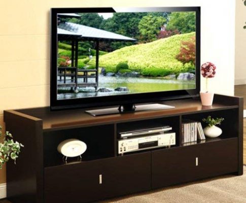 Valenciara Coffee Bean Finish TV Stand Review