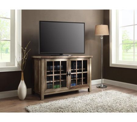 .Better Homes and Gardens Oxford Square TV Stand and Console for TVs up to 55″ (Weathered) Review
