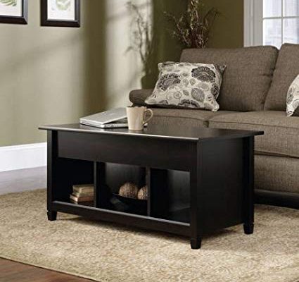 Sauder Edge Water Lift Top Coffee Table,Estate Black Review