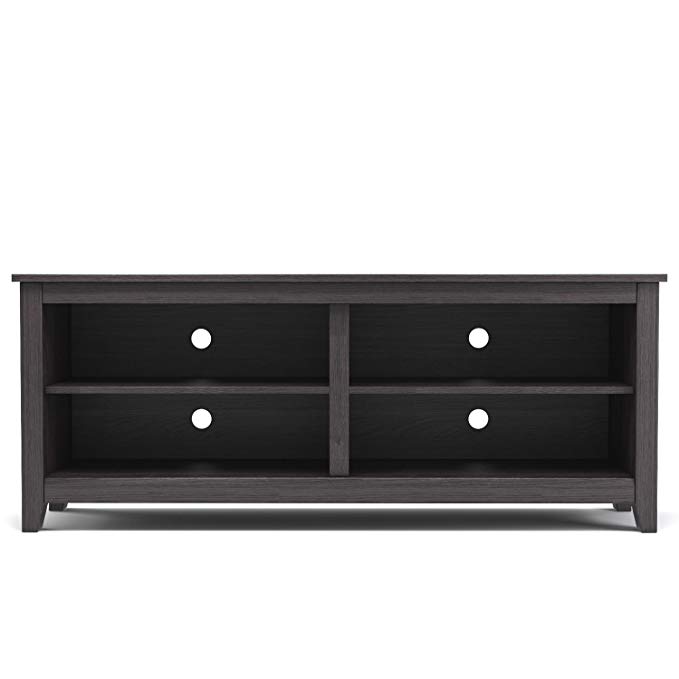 Gibson Living Mission 58 Inch Wood TV Console in Charcoal