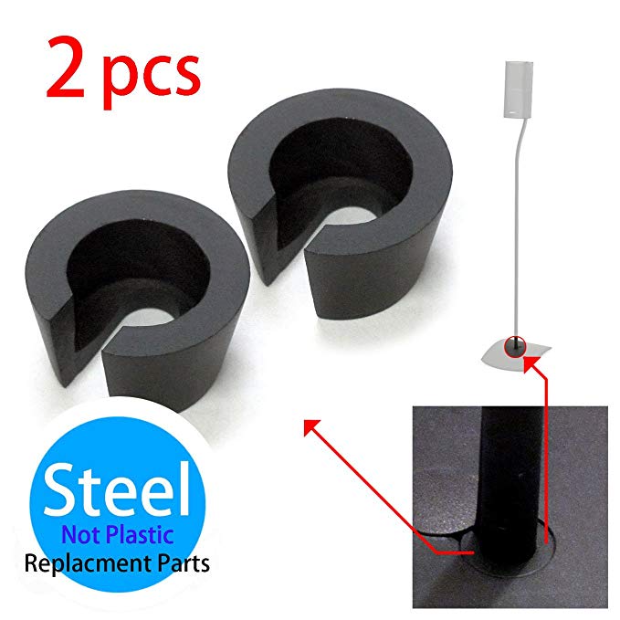 BOSE UFS-20 Speaker Stand Parts - Washer, Custom Made STEEL (not plastic) Washer, Black, 2pcs