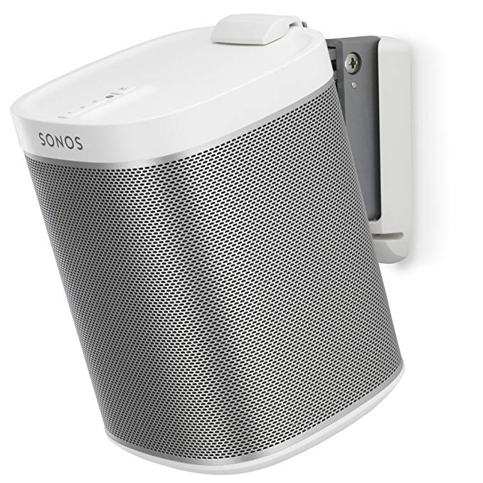 Flexson Wall Mount for Sonos PLAY:1 with Mounting Hardware - Each (White)